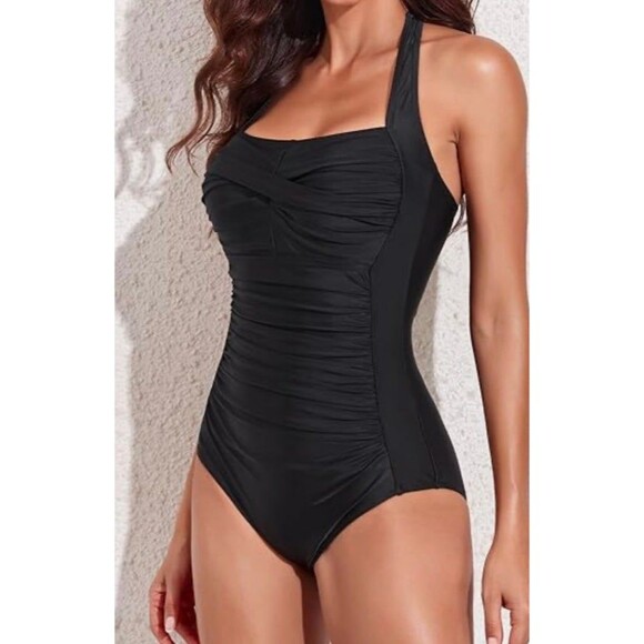 Smismivo Tummy Control One Piece Slimming Swimsuit Size XL New With Tags - Picture 7 of 8